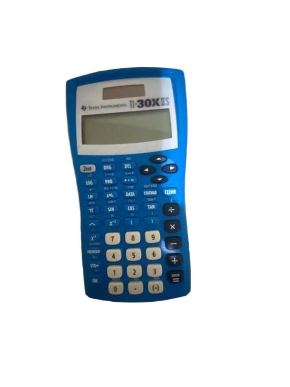Texas Instruments TI-30X IIS 2-Line Scientific Calculator - Blue